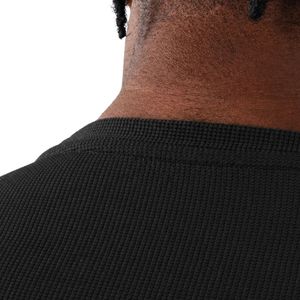 Men's Black Compression Long Sleeve T-Shirt Moisture Premium Athletic Base <b>Layer</b> Training Running Gym Fitness <b>Top</b> - Product Image 4
