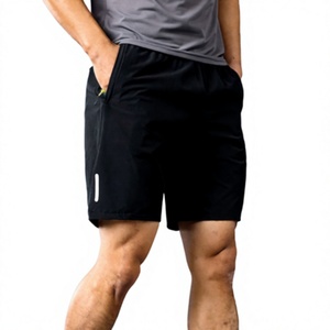 Custom Logo <b>Mens</b> Quick Dry Polyester <b>Shorts</b> Wholesale Gym Fitness Workout Running <b>Shorts</b> Zipper Pockets OEM Breathable Sports - Product Image 5