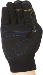 Gants de mécanicien de sécurité avec logo personnalisé de haute qualité outils de travail en cuir synthétique anti-coupure avec doublure en coton pour écran tactile - Product Image 3