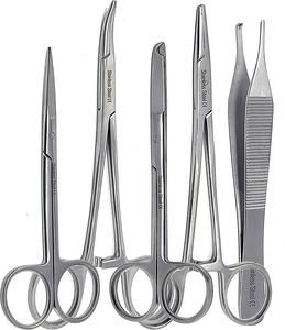 ชุดเครื่องมือผ่าตัดสแตนเลสแบบใช้ซ้ำได้ 7 ชิ้น พร้อมใบรับรอง CE รับประกัน 1 ปี โดย Dentavex - Product Image 1
