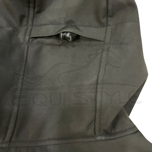 Veste softshell pour homme, capuche amovible, imperméable, coupe-vent, veste de chasse, design personnalisé, grande taille, veste d'hiver pour la randonnée - Product Image 4