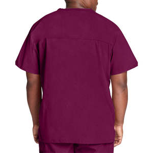 Conjunto de Uniforme Médico Unisex para Hombre, Cuello Holgado con Múltiples Bolsillos, Pantalones Médicos Ajustados Tipo Jogger, Uniformes Quirúrgicos para Hospital - Product Image 5