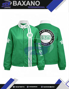 Veste de course en sergé de coton Iota Phi Lambda IPL Sorority pour femme, veste de sport automobile haute performance, veste de motard rapide - Product Image 4
