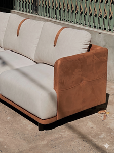 Minimalist Vietnam Home Use Living Room <b>Sofas</b> High Quality New Top <b>Sofa</b> 220x85cm Two Seater Foam <b>Fabric</b> Couch - Product Image 6