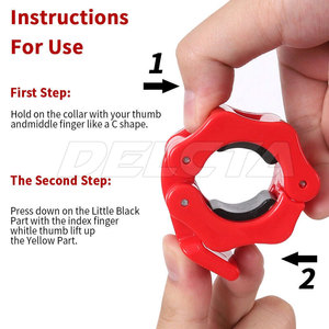 Collares para Barras de Pesas Hechos en Pakistán, Accesorios de Entrenamiento, Collares para Barras de Pesas al por Mayor, Collares para Barras de Pesas en Stock - Product Image 3