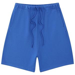 Men's Solid <b>White</b> Cotton Bermuda Shorts Drawstring Waist Casual Style Breathable Mid Rise Woven Fabric - Product Image 6