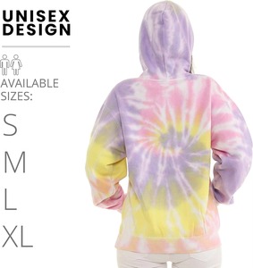 Sudadera con Capucha Tie Dye Personalizada al por Mayor, Sudadera con Capucha de Algodón y Poliéster, Ropa Casual Urbana, Fabricante de Sudaderas con Capucha Tie Dye - Product Image 5