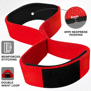 Correas de Entrenamiento de Fitness en Forma de Ocho, Diseño de Última Generación, Hechas a Medida, Resistentes, para Levantamiento de Pesas, Precio de Fábrica - Product Image 2