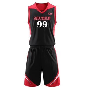 Uniformes de Baloncesto Sublimados 100% Poliéster, Conjuntos de Tallas Grandes con Características Transpirables y Cálidas, Opciones de Logotipo Personalizado - Product Image 1