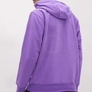 Vêtements d'hiver décontractés pour hommes, sweats à capuche avec broderie 3D, couleurs personnalisées, coupe classique, 100% coton molletonné, écologique, respirant - Product Image 3