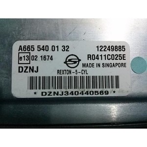 ชุดควบคุมเครื่องยนต์ Rexton I ปี 2001-2006 มือสอง ของแท้ รหัส 6655400132 - Product Image 3