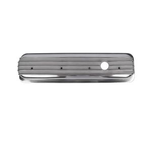 Coperchi Valvole Centrali Lucidati con Alette Corte e Guarnizione, Ricambi Motore per Motori SBC Small Block Chevy 5.0L 5.7L 305 350 Anni 1987-1997 - Product Image 5