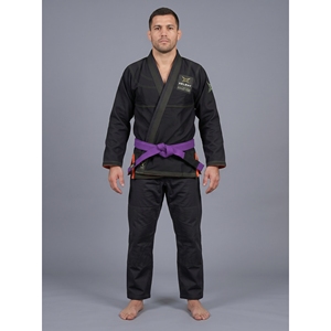 Women's Custom Logo Gold Weave Cotton BJJ Gi & Ripstop Pants Set-550GSM Jiu Jitsu Kimono - Product Image 1