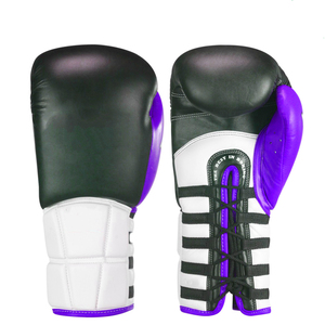 Best Quality Professional 8oz 12oz Leather MMA Boxing <b>Gloves</b> Comfortable Printed Child Training Apparel for Martial Arts Fight - Product Image 4