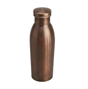 Health Benefits <b>Custom</b> made Drinkware Pure Copper <b>Water</b> <b>Bottle</b> <b>Custom</b> made Decorative <b>Bottle</b> by Indian Manufacturer - Product Image 2