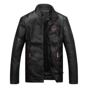 Chaqueta de cuero para hombre personalizada más Popular 2025, tela de lona de estilo callejero, ropa de moda de invierno con logotipo frontal directo de Pakistán - Product Image 6