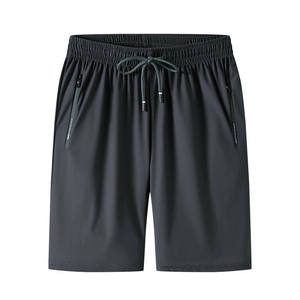 Shorts de sport décontractés à séchage rapide, respirants et imperméables, avec poches zippées, pour la randonnée, taille élastique et coupe ample - Product Image 2
