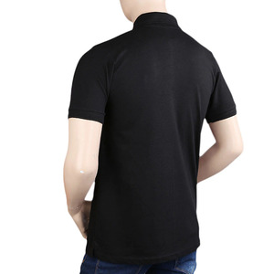 Polo de Hombre de Alta Calidad, 100% Algodón Jersey, Transpirable, de Secado Rápido, Manga Corta, Color Sólido, Corte Regular, Casual - Product Image 5