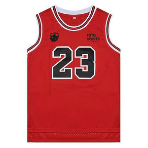 Camiseta de Baloncesto Deportiva Ligera, Transpirable, de Poliéster Suave, de Alto Rendimiento, Diseño Personalizado, Nueva Llegada, Superventas - Product Image 1