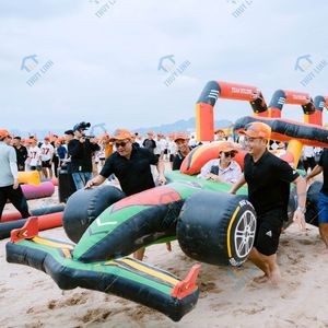 Coche de Carreras F1 Inflable para Team Building con Impresión UV, Bomba de Aire Eléctrica de Más de 12 pies, Estilo de Vida al Aire Libre, Vietnam, Thuy Linh - Product Image 2