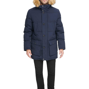 Vêtements d'hiver pour hommes, veste en duvet de canard blanc, parka, veste épaisse et chaude pour homme, manteau coupe-vent, parka - Product Image 2