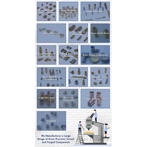 Tuerca M20 de latón duradero, nueva condición, tuerca hexagonal, accesorios de tubería de forja y tuercas con bridas, tuercas hexagonales sin corrosión - Product Image 5