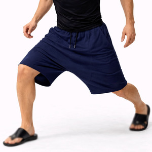Wholesale Custom Men's Drop Crotch <b>Harem</b> <b>Shorts</b> Casual Drawstring Pocket <b>Shorts</b> OEM ODM Manufacturer - Product Image 4