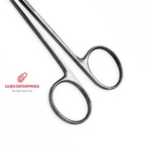 Tijeras Fomon para Cartílago Lateral Superior, Instrumento Quirúrgico Curvo de Acero Inoxidable, Herramienta de Corte Fino de Precisión para Rinoplastia - Product Image 3