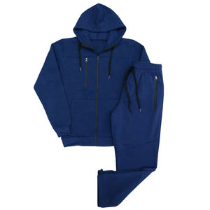 Conjunto de Dos Piezas de Sudadera con Capucha y Pantalones de Color Sólido para Hombre, Otoño e Invierno, Conjunto Deportivo Informal a la Moda, Talla S-3XL, Chándal para Hombre - Product Image 4