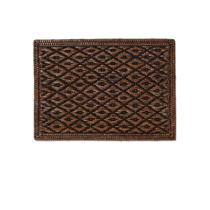 Responsibly Sourced Rattan <b>Table</b> <b>Mat</b> Hand-Made <b>Round</b> Placemat for Ethical Home Decor Sustainable Woven <b>Mat</b> - Product Image 2