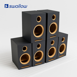 Tùy chỉnh MDF loa thùng rỗng hộp gỗ cho âm thanh nhà Loa xe hơi loa siêu trầm OEM ODM Tủ sản xuất - Product Image 1