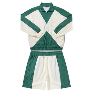 High Quality Nylon Tracksuits for Women Lightweight High Quality Custom Women Polyester Sweat Suit Wholesale Nylon Short Set - Product Image 1