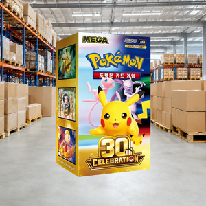 Caja de Sobres de Pokémon Edición Coreana M6a 30 Aniversario para Tiendas de Cartas, Juguetes y Minoristas - Product Image 4