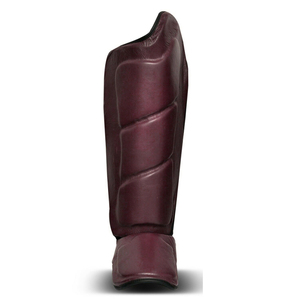 Protège-tibias de boxe en cuir PU de haute qualité à prix de gros pour adultes, avec fermeture à lacets, personnalisables, respirants et légers - Product Image 6