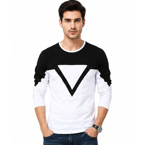 T-shirt en coton doux pour hommes, vente en gros, haute qualité, vêtements décontractés imprimés sur mesure, fournisseur OEM ODM, t-shirt d'été en coton pour hommes - Product Image 1