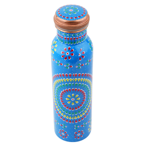 Enamel Finished Attractive design handmade Metal <b>Copper</b> <b>Bottle</b> At Wholesale Price - Product Image 2