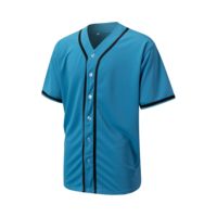 Maillot de baseball imprimé pour hommes, design personnalisé sur toute la surface, chemise de sport à manches courtes boutonnée pour les équipes de club et les événements promotionnels