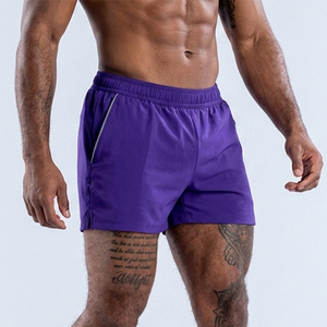 Pantalones Cortos Deportivos Personalizados con Logotipo para Hombre, Pantalones Cortos de Entrenamiento Físico, Elásticos, de Alto Rendimiento, Ropa de Gimnasio Ligera y Transpirable - Product Image 5