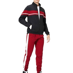 <b>Prime</b> Power Breathable 100% Cotton Men's Winter Custom Sports Tracksuit Full Zip Jacket Pants OEM ODM Manufacturer Export - Product Image 3