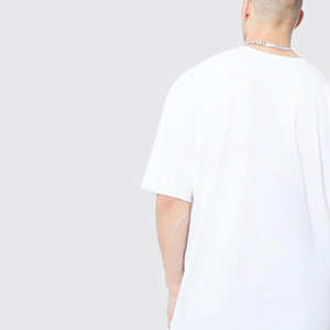 T-shirts pour hommes en coton imprimé 3D avec lettres en relief, coupe régulière, 300 GSM, écologiques, séchage rapide, style streetwear - Product Image 6