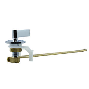 Actionneur universel de remplacement pour chasse d'eau de toilettes, chromé poli, levier de commande de chasse d'eau, pièce de rechange pour WC - Product Image 1