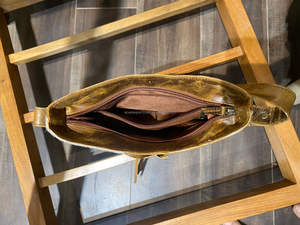 Sac seau en cuir de vachette fait à la main de marque Offre Spéciale sac Boho en cuir véritable sac à main Western cordon sac à main classique pour les femmes - Product Image 6