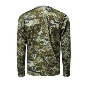 Customized Camouflage Men's Soft <b>Shell</b> Hunting Shirt-Breathable Summer Outdoor Heat-Transfer Printed Hunting Wear - Product Image 3