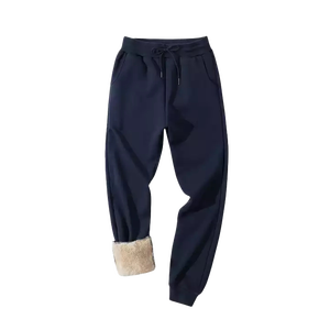 กางเกงจ็อกเกอร์ผู้ชาย ผ้าไม่เป็นขุย ระบายอากาศได้ดี กันยับ ทรงตรง สีเข้ม สำหรับส่งออก คุณภาพสูง รับออกแบบโลโก้ตามสั่ง - Product Image 5