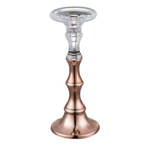 Stainless Steel Candlestick Holder Set Of 2 Modern <b>Taper</b> <b>Candle</b> Holders For Home Decoration Durable Metal Design - Product Image 5