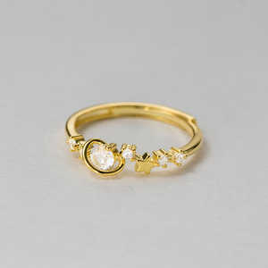 Bague en argent 925 pour femme avec pierre précieuse synthétique et sertissage en canal, style vintage - Product Image 4