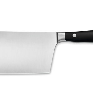 Cuchillos de Chef Profesionales de Acero Inoxidable, Hoja Rectangular Ancha y Afilada con Mango Ergonómico Negro de Triple Remache para Cortar Alimentos - Product Image 3