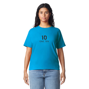 Camiseta de Mujer, Algodón Suave Color Zafiro, Estilo Casual de Manga Corta, Camiseta Básica Cómoda, Ropa de Moda, Venta al Por Mayor Personalizada - Product Image 2