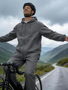 Conjunto de Chaqueta y Pantalones Cortavientos de Alto Rendimiento, Secado Rápido, Producción ODM - Product Image 2