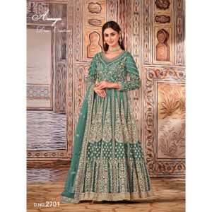 Vestido de Fiesta de Diseño Artesanal con Cintura Imperio y Adornos de Hilo y Lentejuelas - Product Image 3